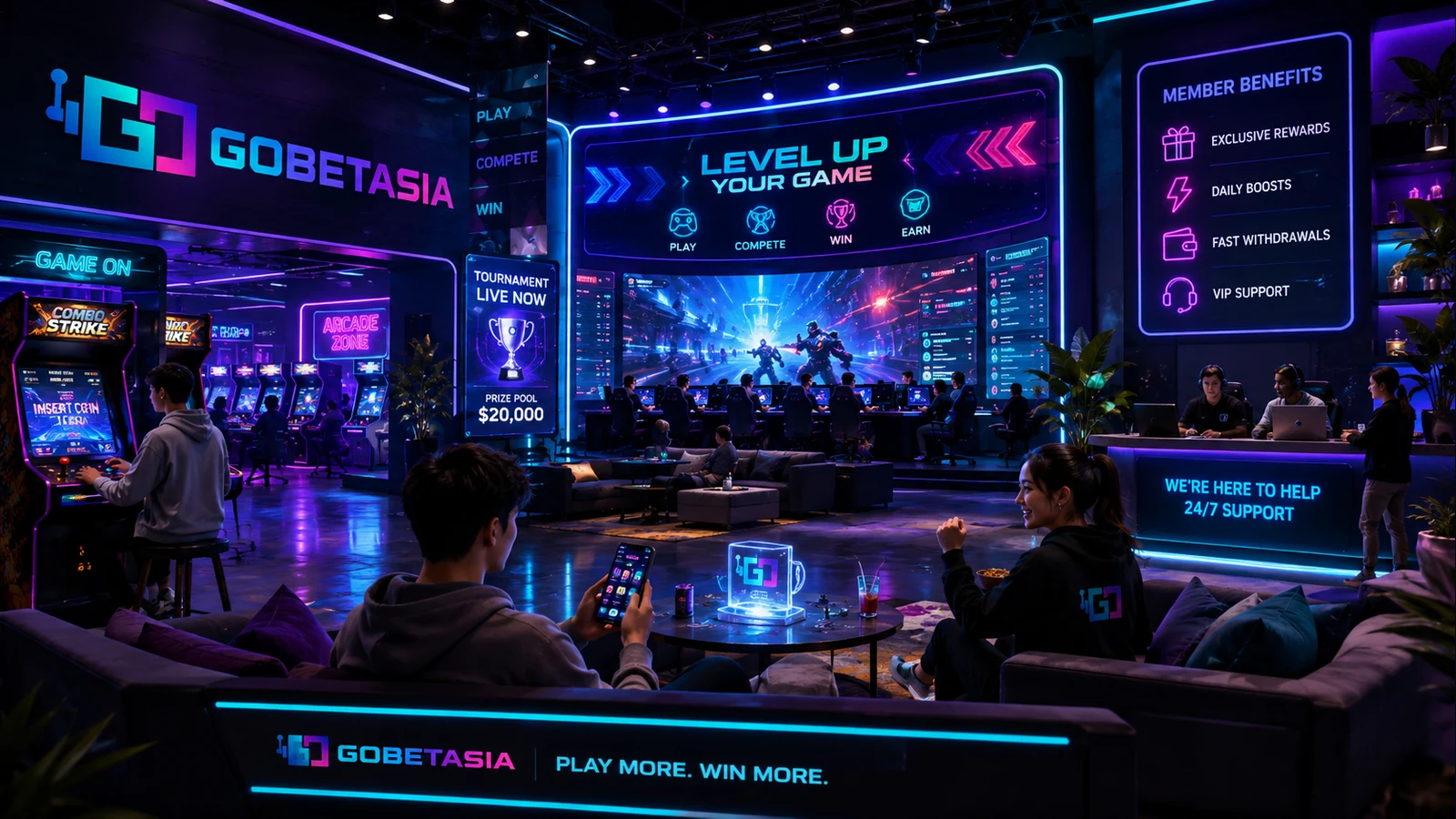 Game hub GOBETASIA
